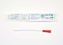 [CON-F16] Catheter, Female, Uncoated, Single-Use, 6&quot;, Straight Tip, 16FR, 30/bx, 10 bx/cs
