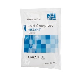 [MCK-16-9703] Instant Cold Pack McKesson General Purpose 6 X 9 Inch Plastic / Ammonium Nitrate / Water Disposable