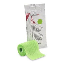 [MMM-82003V] Cast Tape 3M™ Scotchcast™ Plus 3 Inch X 12 Foot Fiberglass / Resin Bright Green