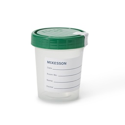 [MCK-569] Specimen Container McKesson 120 mL (4 oz.) Screw Cap Sterile Inside Only