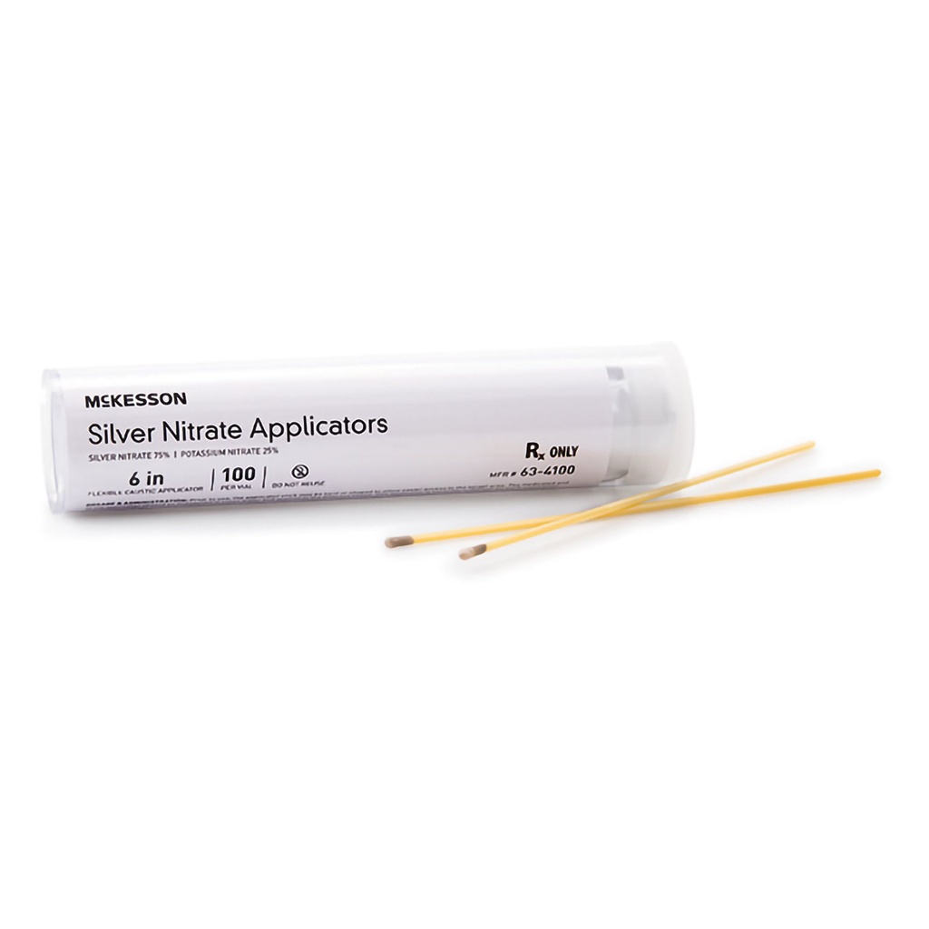 McKesson Silver Nitrate / Potassium Nitrate 75% - 25% Applicator Vial