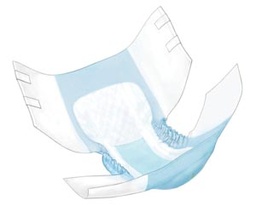 [CAR-65034] Unisex Adult Incontinence Brief Simplicity™ Large Disposable Moderate Absorbency