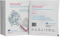 [CIR-261744] Islocate Adhesive Island Dressing, 4&quot; x 4&quot;, 30/bx