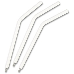 [CIR-BSI-6007] Air/Water Syringe Tips, Metal Core, Disposable, White, 250/bg