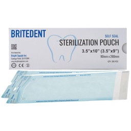 [CIR-BSI-1035] Sterilization Pouches, 3.5&quot; x 10&quot;, 200/bx, 10 bx/cs