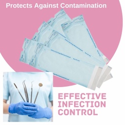 [CIR-BSI-1243] Sterilization Pouches, 4.25" x 12", 200/bx, 10 bx/cs