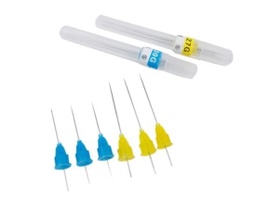 [CIR-BSI-0030S] Dental Needle, 30G Short (21mm), Blue, 100/bx, 10 bx/cs