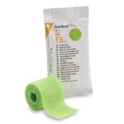 [MMM-82002V] Cast Tape 3M™ Scotchcast™ Plus 2 Inch X 12 Foot Fiberglass / Resin Bright Green