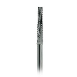 [CIR-FG 702L] FG 702L Long Cross Cut Tapered Fissure Carbide Burs, 100/Pk