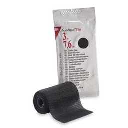 [MMM-82003A] Cast Tape 3M™ Scotchcast™ Plus 3 Inch X 12 Foot Fiberglass / Resin Black