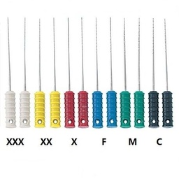 [CIR-B21-F] B21-F Barbed Broaches Size 4 Length 21, Blue F , 10/Pk