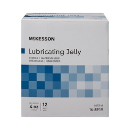 [MCK-16-8919] Lubricating Jelly McKesson 4 oz. Tube Sterile