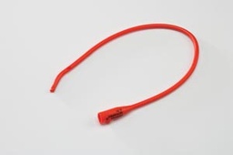 [CAR-8403] Urethral Catheter Dover™ Coude Tip Hydrophilic Coated Red Rubber 14 Fr. 12 Inch