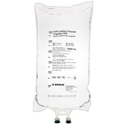 [BBR-R8206] Irrigation Solution Sodium Chloride 0.9% Solution Flexible Bag 3,000 mL