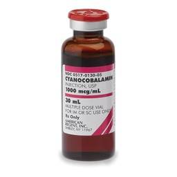 [ARG-00517013001] Cyanocobalamin 1,000 mcg / mL Injection 30 mL