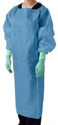 [MDL-NON26276] Over-the-Head Protective Procedure Gown One Size Fits Most Blue NonSterile ASTM F1670 / ASTM F1671 Disposable
