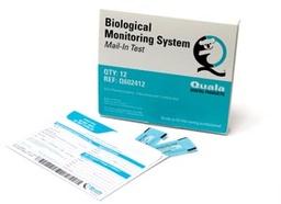 [QUA-Q602452] Biological Monitoring Value Mail-In Service Includes: (1) Bacterial Spore Test Strip &amp; (1) Control Strip, Envelope (Postage Not Included). 52 tests/bx