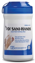 [PDI-P13472] Hand Sanitizing Wipe Sani-Hands® 135 Count Ethyl Alcohol Wipe Canister
