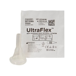[BAR-33303] Male External Catheter UltraFlex® Self-Adhesive Band Silicone Intermediate