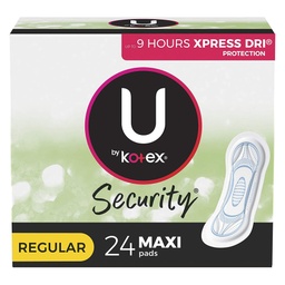 [KIM-49061] Feminine Pad U by Kotex® Security® Maxi Regular Absorbency