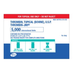 [PZR-60793021505] Thrombin-JMI® Thrombin (Bovine) 5,000 Units 1 Kit