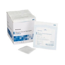 [MCK-16-4228] Gauze Sponge McKesson Cotton 8-Ply 2 X 2 Inch Square Sterile