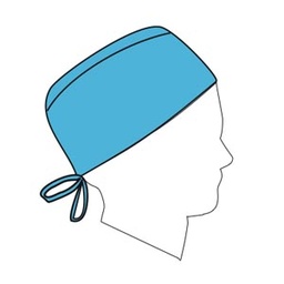 [HAL-69520] Surgeon Cap One Size Fits Most Blue Tie Closure