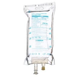 [BBR-L8002] Replacement Preparation Sodium Chloride, Preservative Free 0.9% IV Solution Flexible Bag 250 mL