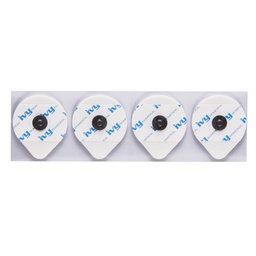 [IVY-590494] ECG Monitoring Electrode Snap Connector Wet Gel Foam Backing Adult 40 per Pack