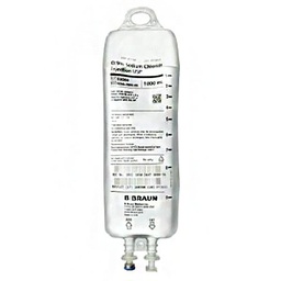 [BBR-E8000] Replacement Preparation Sodium Chloride 0.9% IV Solution Flexible Bag 1,000 mL