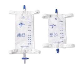 [MDL-DYND12584] Urinary Leg Bag Medline® Anti-Reflux Valve Sterile Fluid Path 600 mL Vinyl