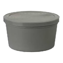 [MDG-02726A] Stool Specimen Container 240 mL (8 oz.) Snap-On Lid Patient Information NonSterile