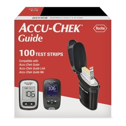 [RCH-07453744001] Blood Glucose Test Strips Accu-Chek® 100 Strips per Pack