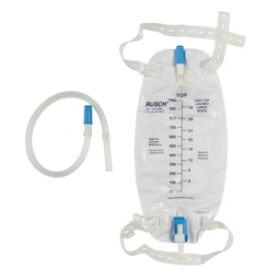 [TFM-453932] Urinary Leg Bag Easy Tap™ Anti-Reflux Valve Sterile Fluid Path 950 mL Vinyl