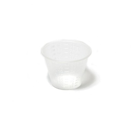 [PRO-P250550] Medicine Cup, 1 oz, Polypropylene, Metric Measurements Only, 100/slv, 50 slv/cs