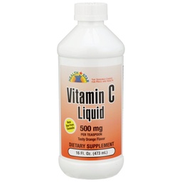 [GER-57896084216] Vitamin C Supplement Geri-Care® Ascorbic Acid 500 mg Strength Liquid 16 oz.