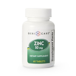 [GER-865-06-GCP] Mineral Supplement Geri-Care® Zinc Sulfate 50 mg Strength Tablet 60 per Bottle