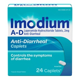 [JJC-50580031703] Anti-Diarrheal Imodium® A-D 2 mg Strength Caplet 24 per Box