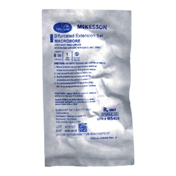 [MCK-MS409] Extension Set McKesson 9 Inch Tubing Without Ports 9 mL Priming Volume DEHP-Free