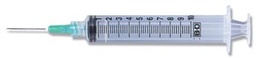 [BEC-309642] Syringe with Hypodermic Needle PrecisionGlide™ 10 mL 21 Gauge 1 Inch Detachable Needle Without Safety