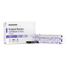 [MCK-16-63710] Surgical Blade McKesson Brand Carbon Steel No. 10 Sterile Disposable Individually Wrapped