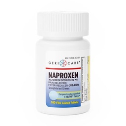 [GER-951-01-GCP] Pain Relief McKesson Brand 220 mg Strength Naproxen Sodium Tablet 100 per Bottle
