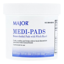 [MJR-00904682960] Hemorrhoid Relief Medi-Pads™ Pad 100 per Box