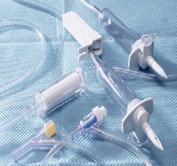 [KWL-IV-F02Y] IV Extension Set Needle-Free Port 14 Inch Tubing With Filter