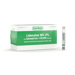 [SEP-99169] Lidocaine HCl / Epinephrine 2% - 1:50,000 Injection Dental Cartridge 1.7 mL