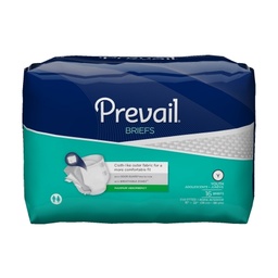 [FIQ-PV-015] Unisex Youth / Adult Incontinence Brief Prevail® X-Small Disposable Heavy Absorbency