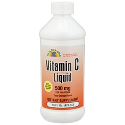 [MCK-Q842-16-GCP] Vitamin C Supplement Geri-Care Ascorbic Acid 500 mg Strength Liquid 16 oz.