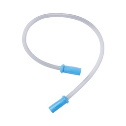 [MDL-DYND50211] Suction Connector Tubing 20 Inch Length 0.188 Inch I.D. Sterile Universal Female Connector Clear PVC