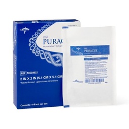 [MDL-MSC8522] Collagen Dressing Puracol™ Collagen 2 X 2 Inch 10 per Pack
