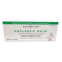 [GER-57896011603] Topical Pain Relief 10% - 15% Strength Menthol / Methyl Salicylate Cream 3 oz.